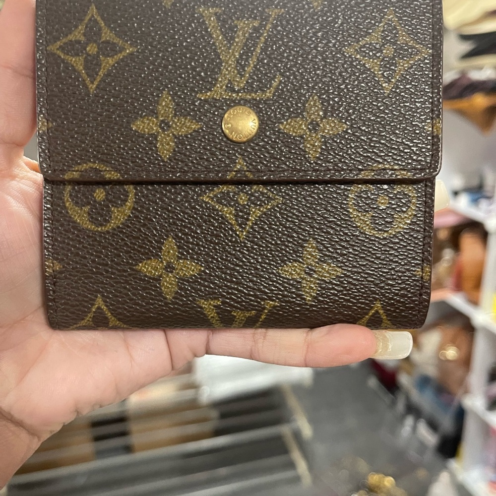 Louis Vuitton Tan Textured Leather Accessory